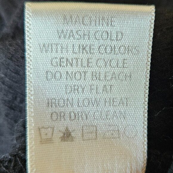 Max Studio Women’s Cinched Front Flutter Sleeve Midi Dress - Black, Size L - Picture 7 of 8